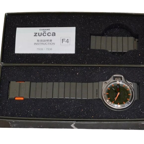 Seiko Cabane de Zucca JDM Giugiaro Dashboard Green Watch 7S36-0250 Box+ Papers! - Picture 8 of 10